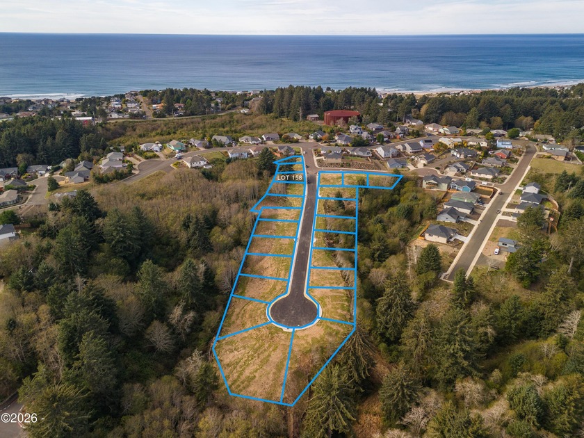An excellent opportunity to purchase a prime lot with forested - Beach Lot for sale in Lincoln City, Oregon on Beachhouse.com