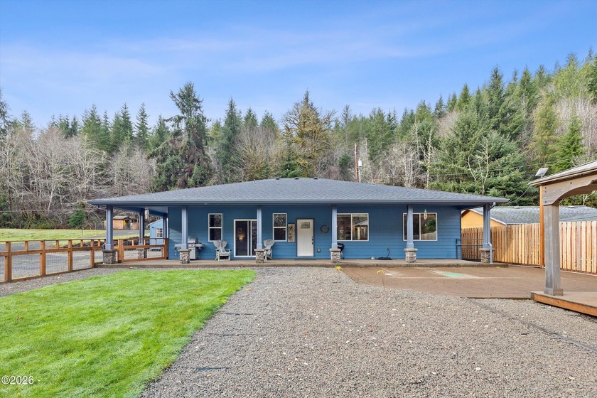 DREAMY ACREAGE with tranquility of Bear Creek babbling through - Beach Home for sale in Otis, Oregon on Beachhouse.com