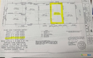 Beach Acreage For Sale in Port Lavaca, Texas