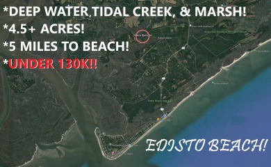 Beach Acreage Off Market in Edisto Island, South Carolina