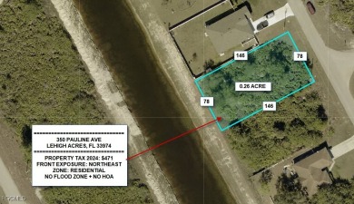 Beach Lot For Sale in Lehigh Acres, Florida