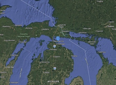 Beach Acreage For Sale in Pointe Aux Pins, Michigan