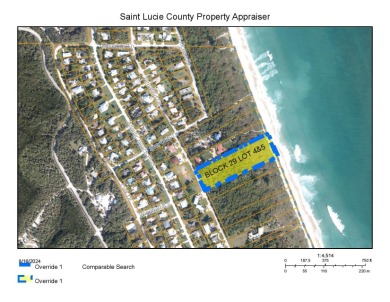 Beach Lot For Sale in Hutchinson Island, Florida