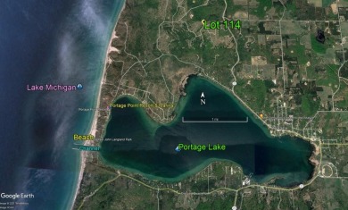 Beach Lot For Sale in Onekama, Michigan