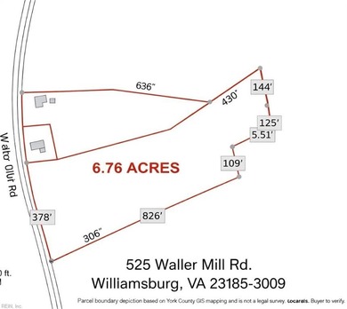Beach Acreage For Sale in Williamsburg, Virginia