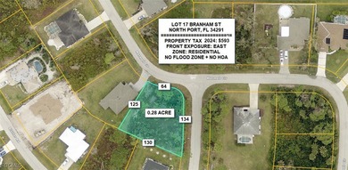 Beach Lot For Sale in North Port, Florida