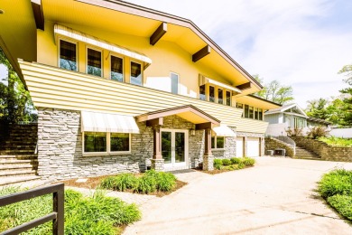 The ULTRA LOW BLUFF of this beachfront estate is truly a rare - Beach Home for sale in New Buffalo, Michigan on Beachhouse.com