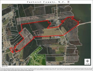 Beach Acreage For Sale in Beaufort, North Carolina