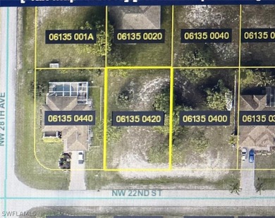 Beach Lot For Sale in Cape Coral, Florida