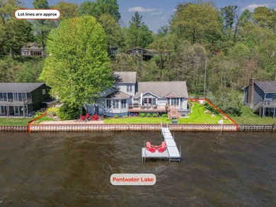 Beach Home For Sale in Pentwater, Michigan