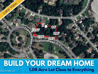 Beach Lot For Sale in Diamondhead, Mississippi