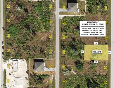 Beach Lot For Sale in Punta Gorda, Florida