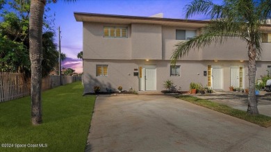 Beach Townhome/Townhouse For Sale in Indian Harbour Beach, Florida