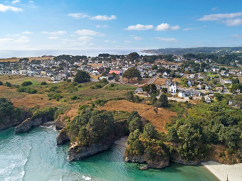 Beach Lot Off Market in Mendocino, California