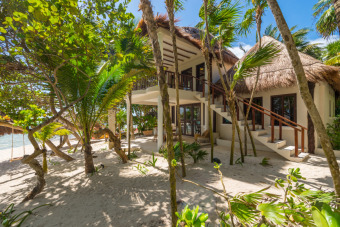 Vacation Rental Beach House in Soliman Bay, Quintana Roo, Mexico
