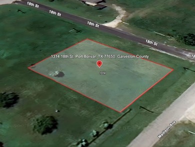 Beach Lot For Sale in Port Bolivar, Texas