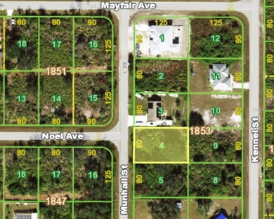 Beach Lot For Sale in Port Charlotte, Florida