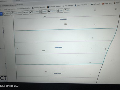 Beach Lot For Sale in Waveland, Mississippi