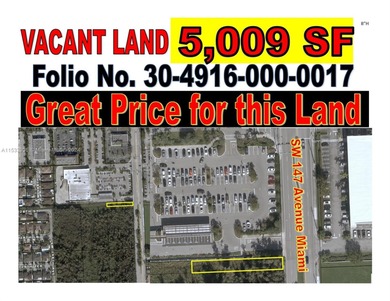 Beach Lot For Sale in Miami, Florida