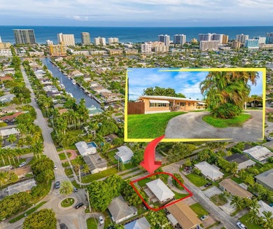 Beach Home For Sale in Pompano Beach, Florida