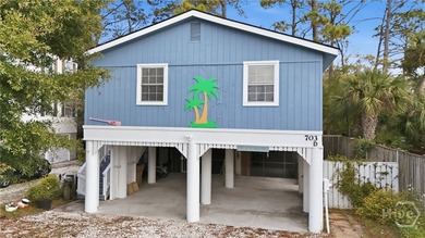 Beach Home For Sale in Tybee Island, Georgia