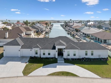 Stunning 2023 Canal-Front Home in Gated Bay Harbor, Aransas Pass - Beach Home for sale in Aransas Pass, Texas on Beachhouse.com