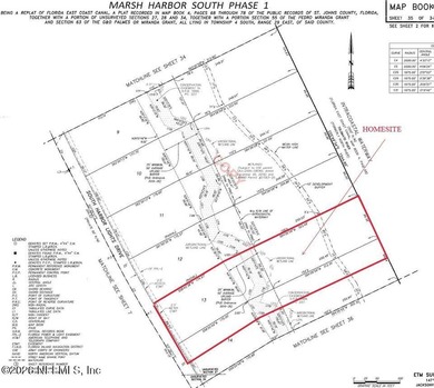 Beach Lot For Sale in Ponte Vedra, Florida