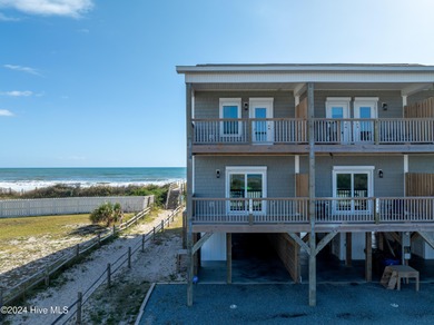 Beach Townhome/Townhouse For Sale in North Topsail Beach, North Carolina