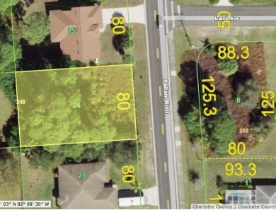 Beach Lot For Sale in Port Charlotte, Florida