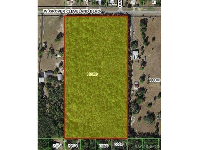 Beach Acreage For Sale in Homosassa, Florida