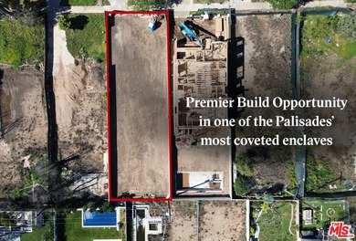 Beach Lot Active Under Contract in Pacific Palisades, California