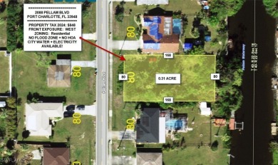 Beach Lot For Sale in Port Charlotte, Florida
