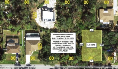 Beach Lot For Sale in Port Charlotte, Florida