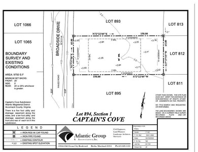 Beach Lot For Sale in Greenbackville, Virginia