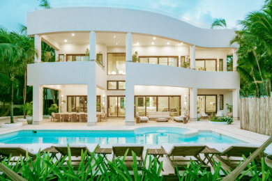 Vacation Rental Beach Villa in Tankah Bay, Quintana Roo, Mexico