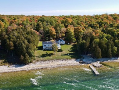 Beach Home For Sale in Garden, Michigan