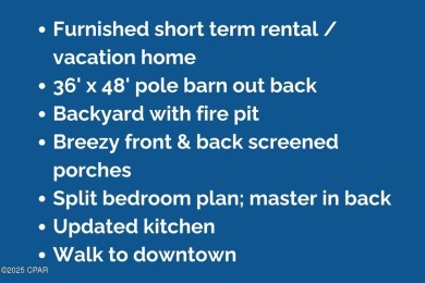 Beach Home Sale Pending in Port St Joe, Florida
