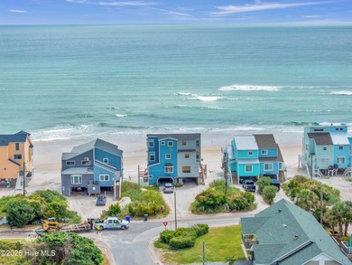 Beach Townhome/Townhouse For Sale in North Topsail Beach, North Carolina