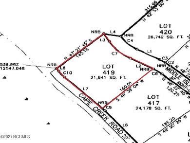 Beach Lot For Sale in Bald Head Island, North Carolina