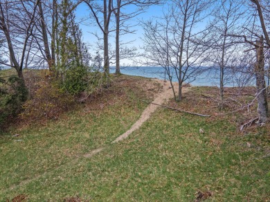 Beautiful building site with 330 feet of low bluff frontage in a - Beach Lot for sale in Manistee, Michigan on Beachhouse.com
