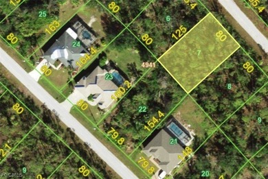 Beach Lot For Sale in Port Charlotte, Florida