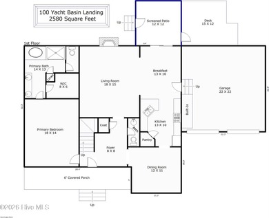 Beach Home For Sale in Hampstead, North Carolina