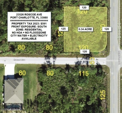 Beach Lot For Sale in Port Charlotte, Florida