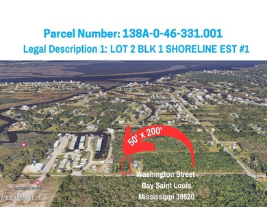 Beach Lot For Sale in Bay Saint Louis, Mississippi