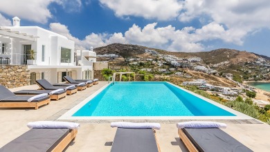 Villa Elec - Beach Vacation Rentals in Elia, Mykonos, Greece on Beachhouse.com
