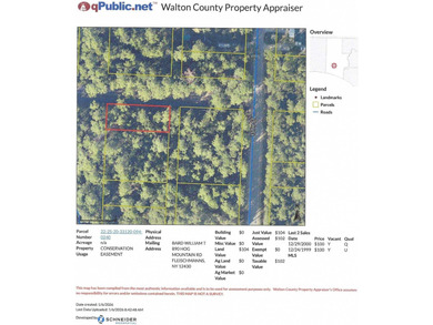 Beach Lot For Sale in Santa Rosa Beach, Florida