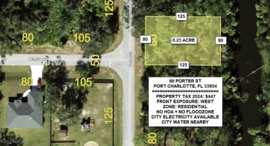 Beach Lot For Sale in Port Charlotte, Florida