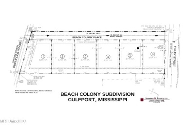 Beach Lot For Sale in Gulfport, Mississippi