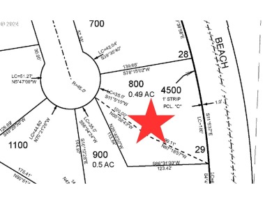 Beach Lot For Sale in Florence, Oregon