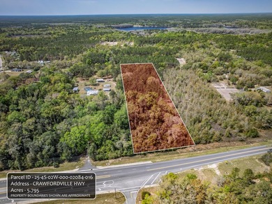 Beach Acreage Active Under Contract in Crawfordville, Florida